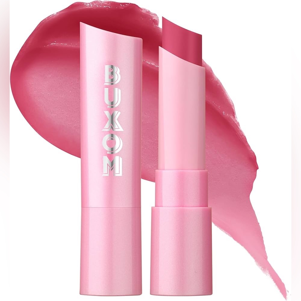 BNIB BUXOM Full On Plumping Lip Glow Balm - Rosé All Day